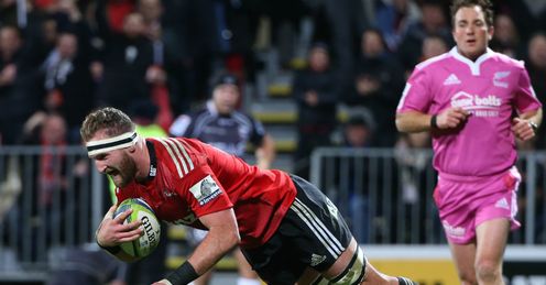 KIERAN READ TRY SUPER RUGBY CRUSADERS KIERAN READ TRY SUPER RUGBY CRUSADERS