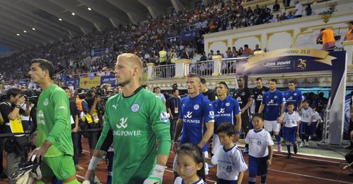 Test: Leicester travelled to Thailand to take on Everton as part of their pre-season preparations