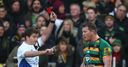 Saints win without sinner Hartley