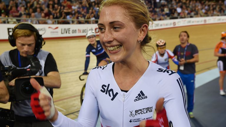 Trott And Kenny To Wed News Sportswomen Sky Sports Laura Trott Announces Engagement To Fellow Olympic Champion Jason Kenny