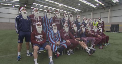 A footballer's Christmas