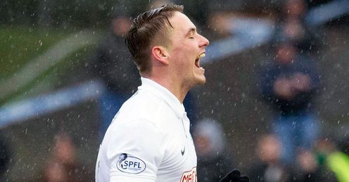 Hibs' Allan edges Alloa out