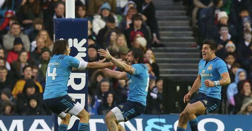 Scotland stunned by Italy