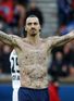 Behind Zlatan's tattoos...