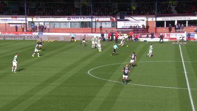 Scott Sinclair put in headlock!