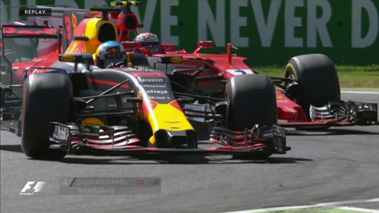 2017 F1 Overtakes - Ricciardo And Kimi | Video | Watch TV Show | Sky Sports