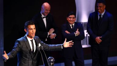 Ronaldo wins FIFA Best Men's award
