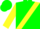 Green, Yellow Sash, Yellow Bars on Sleeves