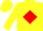 Yellow, Red Diamond