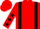 Red, Black Braces and 'TEC', Black Stars on Sleeves