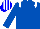 Royal Blue, White Epaulets, Blue Cap, White Stripes