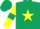 Dark Green, Yellow star, Yellow sleeves, Dark Green armlets, Dark Green cap