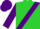 Lime Green, Purple Sash, Purple Sleeves and Cap