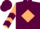 Maroon, Beige Diamond Frame, Beige Sleeves with Maroon Chevrons
