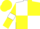 White and Yellow (quartered), Yellow sleeves, White armlets, Yellow cap
