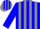 Blue, grey Stripes, grey Band on Blue Sleeves