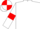 White, Red armlets, quartered cap