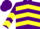 PURPLE, Yellow Chevrons