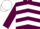 Maroon, White Chevrons, Maroon Sleeves, White Cap