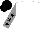 White, Grey sleeves, Black stars, Black cap