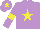 Mauve, Yellow star, armlets and star on cap