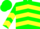 Green, Yellow Chevrons, Yellow Chevrons on Sleeves