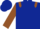 Dark Blue, Brown epaulets and sleeves