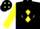 BLACK, Yellow Diamond, Black Diamonds on Yellow Sleeves