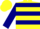 Yellow, Navy Blue 'A', Navy Blue Hoops on Sleeves