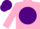 Pink, Purple disc, Purple cap