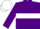 Purple, White Hoop, Purple Sleeves, White Cap