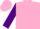 Pink, Pink Bars on Purple Sleeves, Pink Cap