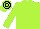 Lime green, black hooped cap