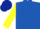 Royal Blue, Yellow sleeves, Dark Blue cap