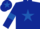 Dark Blue, Royal Blue star, armlets and star on cap
