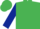 Emerald Green, Dark Blue sleeves