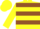 Yellow and Brown Hoops, Yellow Sleeves and Cap