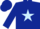 DARK BLUE, LIGHT BLUE star