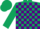 Dark Green and Purple check, Dark Green sleeves and cap
