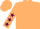 Beige, Maroon stars on sleeves
