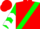 Red, Green Sash, Green Sleeves, White Chevrons, Red Cap