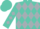 TURQUOISE and SILVER diamonds