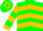 Green, Gold Chevrons, Gold Sleeves, Green Hoop