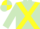 Light Green, Yellow cross belts, quartered cap