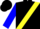Black, Yellow Sash, Blue Sleeves