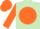 Light Green, Orange disc, sleeves and cap