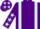 Purple, Light Blue braces, Purple sleeves, Light Blue stars and stars on cap