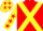 Red, Yellow cross belts, Yellow sleeves, Red stars
