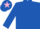 ROYAL BLUE, royal blue cap, pink star