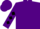 Purple, Black Diamonds on Sleeves